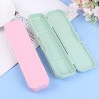 Universal Portable Conjoined Side Opening Cutlery Box Tableware Storage Box Case