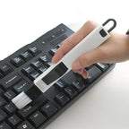 1PCS Portable Cleaning Brush Multifunctional Door and Window Keyboard Groove Cleaner Dust Shovel Window Rail Cleaning Tool