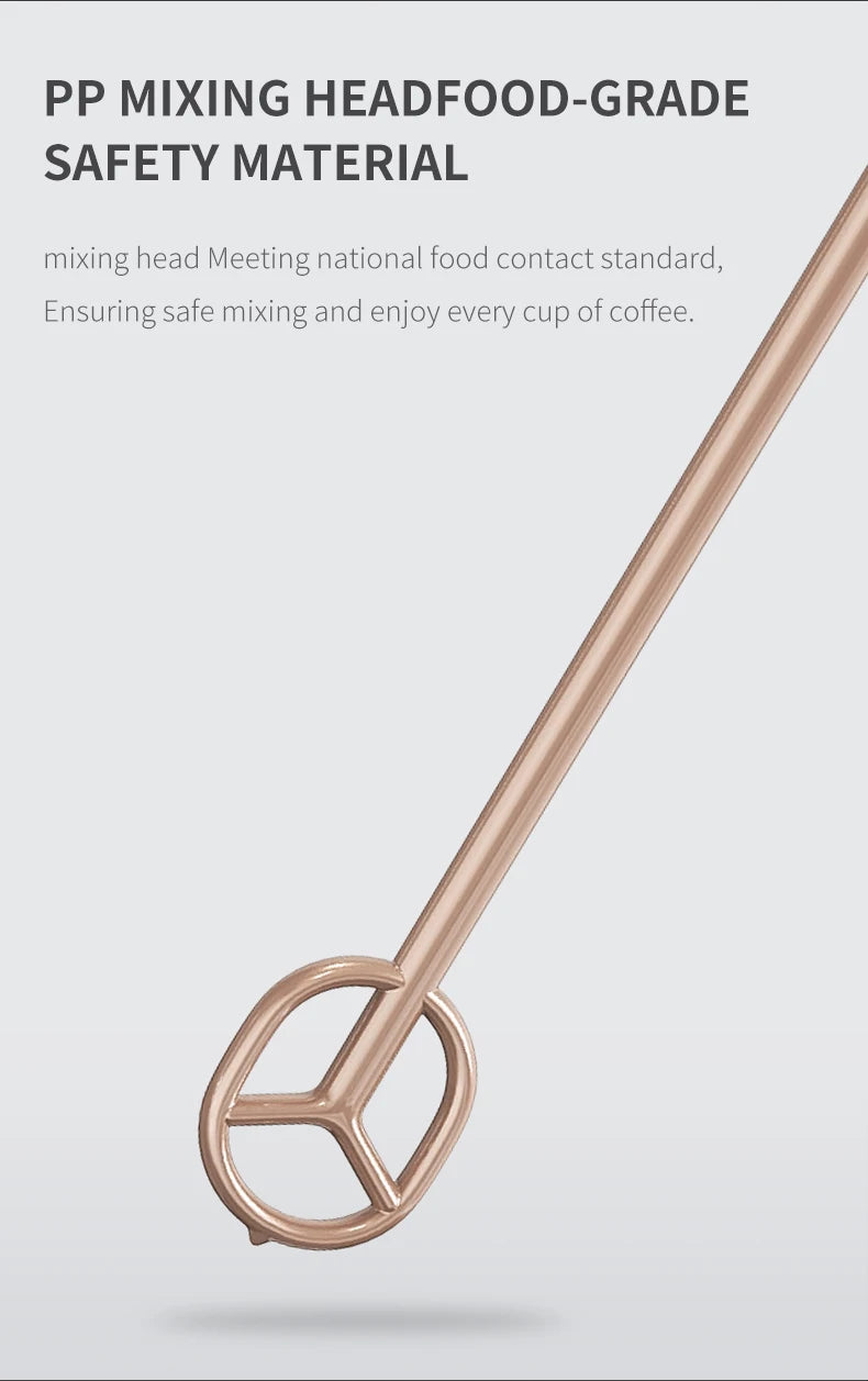 Kitchen Powerful Stirrer Milk Frother Handheld Foam Maker for Lattes,Whisk Drink Mixer for Coffee Electric Egg Beater