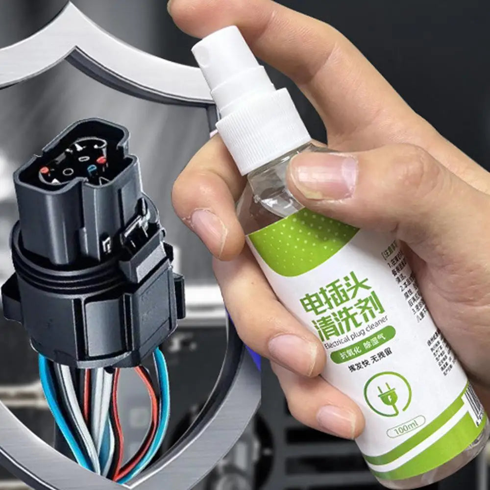 100ml Electrical Cleaner Fast-Drying Electronic Cleaner Safety Aerosol Spray Industrial Equipment Degreaser Liquid For Car Plugs