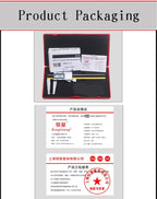 Premium External Groove Tip Digital Caliper Brake Disc Wear Measurement Tool Brake Pad Thickness Measurement Vernier Caliper