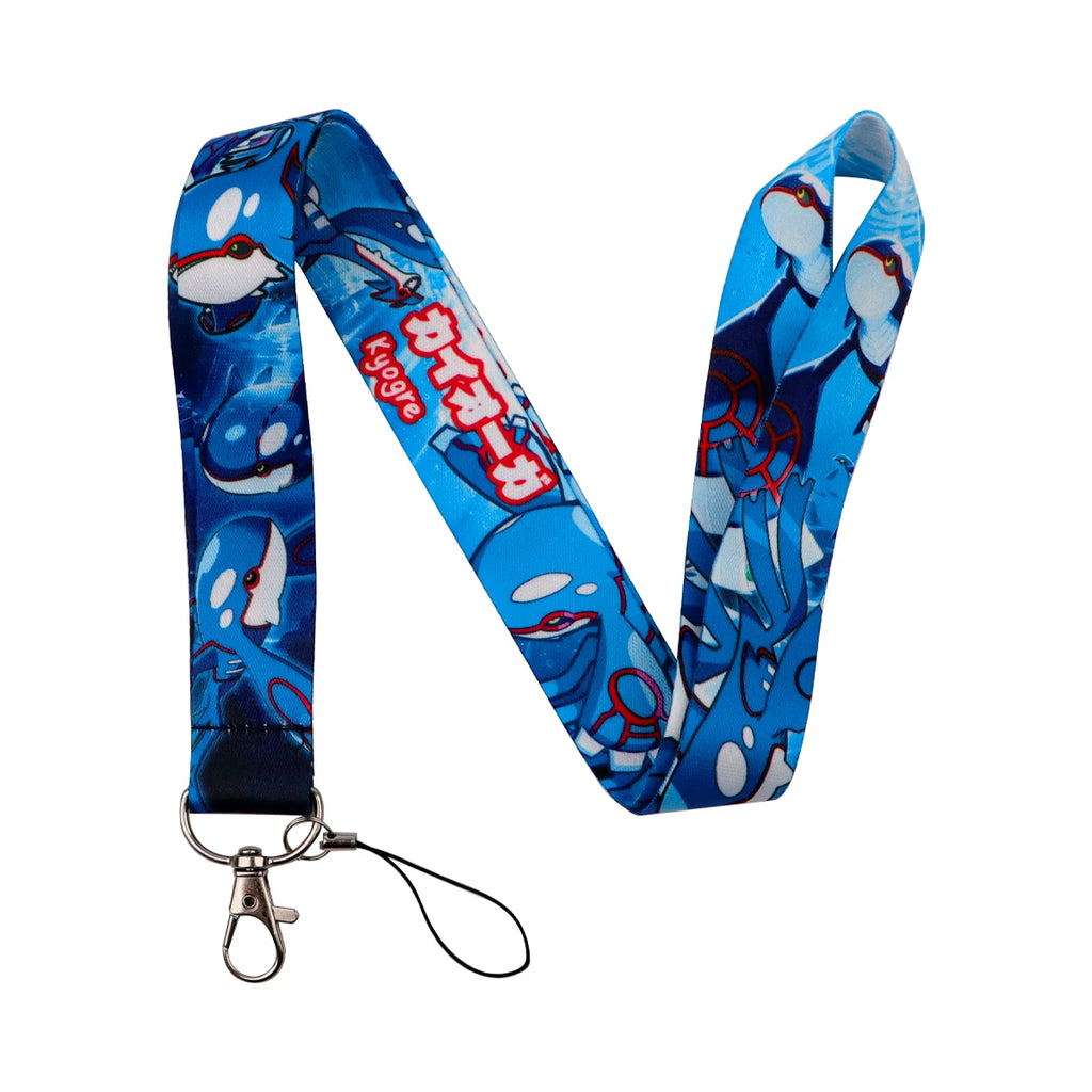 Japanese Anime Monsters Neck Strap Lanyard for Keys Keychain Badge Holder ID Credit Card Pass Mobile Phone Charm Accessories