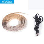 USB LED Strip Lights 2835 DC5V With Switch Flexible Lamp Tape Ribbon TV Desktop Computer Screen Background Lighting Home Decor