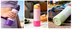 Silicone Boot for Owala 24/32oz Water Bottles, Anti-Slip Protective Sleeve Bottom for Owala FreeSip/Twist/Flip Water Bottle