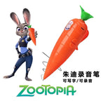 -*Judy & Nick Carrot Voice Recorder Electronic Sound Toy Can Write Graffiti Ballpoint Pen Novelty Voice Recorder Pen Gift**
