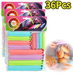 12-60Pcs Portable New Kitchen Storage Food Snack Seal Sealing Bag Clips Sealer Clamp Plastic Tool Kitchen Accessories Wholesale