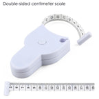 Self-tightening Body Measuring Tape Ruler 150cm/60 Inch Sewing Tailor Dressmaking Measure Ruler Meter Film for Waist Chest Legs