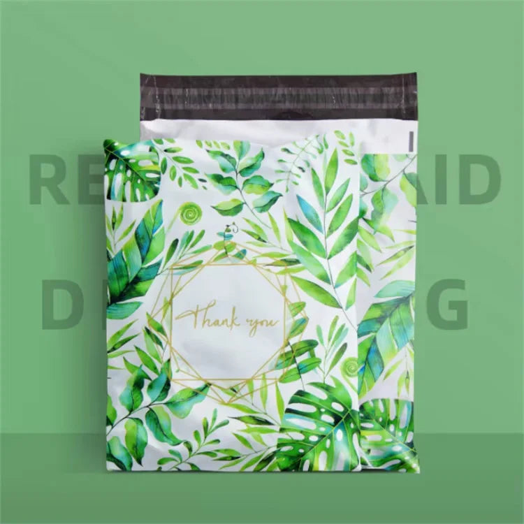 100PCS 9.8x13in Poly Mailer Adhesive Envelope Bag DIY Women Girl's Gifts Wedding Anniversary Plastic Mailing Packaging Pouches