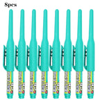 8Pcs 45mm Waterproof Long Head Nib Deep Hole Markers Pen Tile Carpenter Pen Multi-purpose for Woodworking Black/Blue/Red Ink