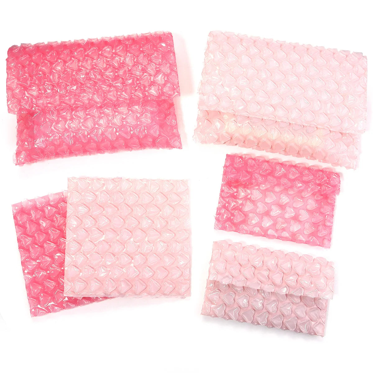 10pcs/lot Pink Thickening Bubble Mailers Items Envelopes Protect Bubble Padded Waterproof Collision Resistant Bubble Wrap Bag