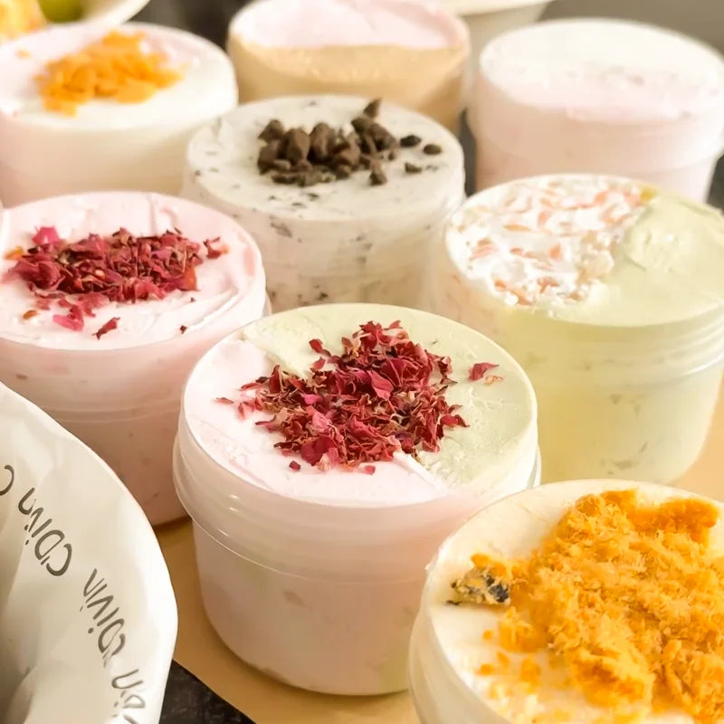 10/1PCS Pudding Cups Dessert Cup with Lids Transparent Reusable Ice Cream Bowls Sealed Cake Storage Box Snacks Yogurt Container