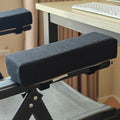 Black Cotton-Linen Style Foam Elbow Pillow Chair Armrest Pads Support Arm Rest for Office Chair Cushion Pads Elbow Relief