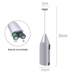 Household Mini Stainless Steel Electric Handheld Egg Beater Cappuccino Latte Coffee Foamer Hot Chocolate Drink Mixer