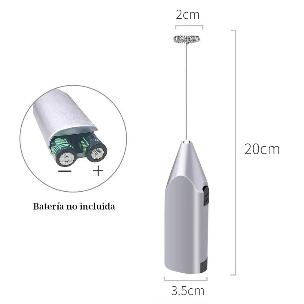 Household Mini Stainless Steel Electric Handheld Egg Beater Cappuccino Latte Coffee Foamer Hot Chocolate Drink Mixer