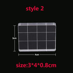 9 Sizes Clear Acrylic Stamp Block for DIY Crafts Card Making Decorations Scrapbooking Handmakes Use with Acrylic Stamps Tools