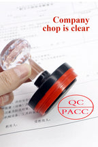 Personalized Logo Self inking Stamp Customized Photosensitive ink Stamp Your design picture