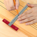 Woodworking Ruler T Shape Right Angle Framing Positioning Ruler Tool Precision Framing Square For Woodworking Carpentry Industry