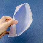 20-100 pieces Western-style Envelope #10 White Envelope with Blue Security Pattern Self-Sealing Envelope