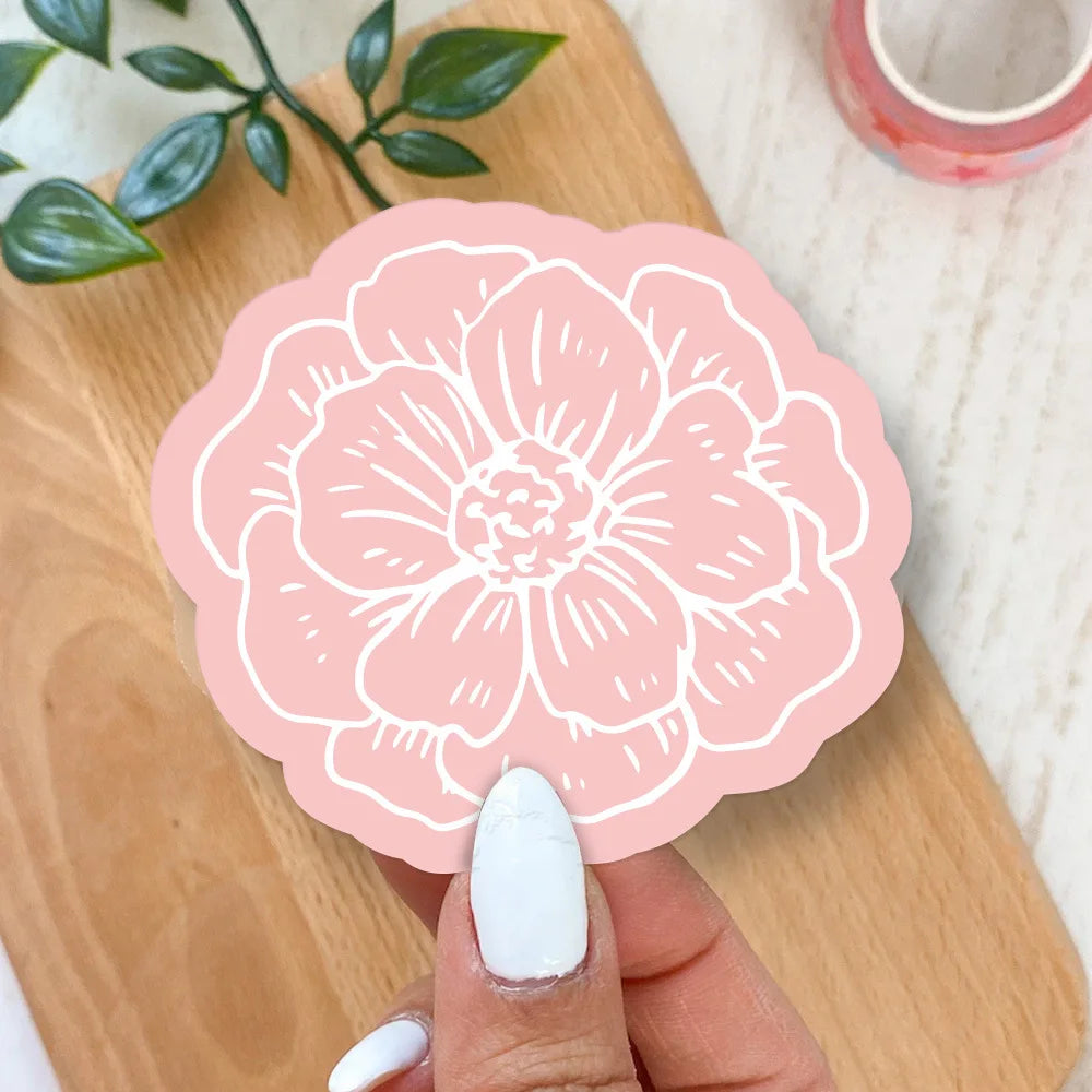 50pcs/pack Pink Thank You Card For Supporting Business Package Decoration "Gorgeous Thanks" Business Card Handmade With Love