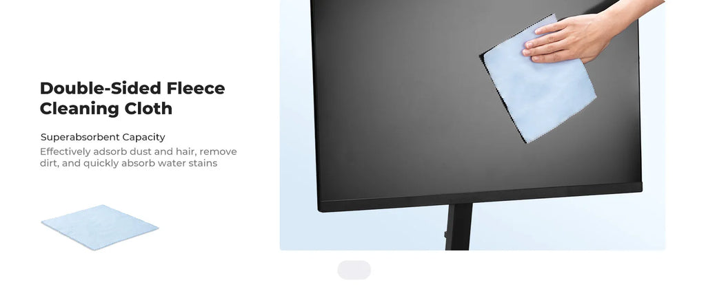 K&F CONCEPT 200ML Screen Cleaner Spray For Camera Lens PC Cell Phone Glasses Watch CCD/CMOS Clean Liquid with 2 Microfiber Cloth
