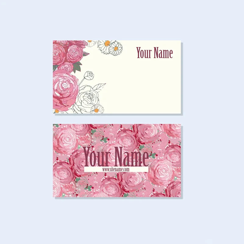 200PCS Custom Cards Thank You Cards Custom Business Card Personalized Logo For Small Business Wedding Invitation Postcards