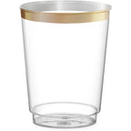 50pcs/Set Phnom Penh Aviation Cup 300ML 10oz Disposable Beverage Party Cutlery Rose Phnom Penh Disposable Plastic Tumblers