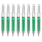 8Pcs Novelty Syringe Ballpoint Pens Cute Stationery Nurse Pen Ballpoint Pen 0.5mm Ballpen