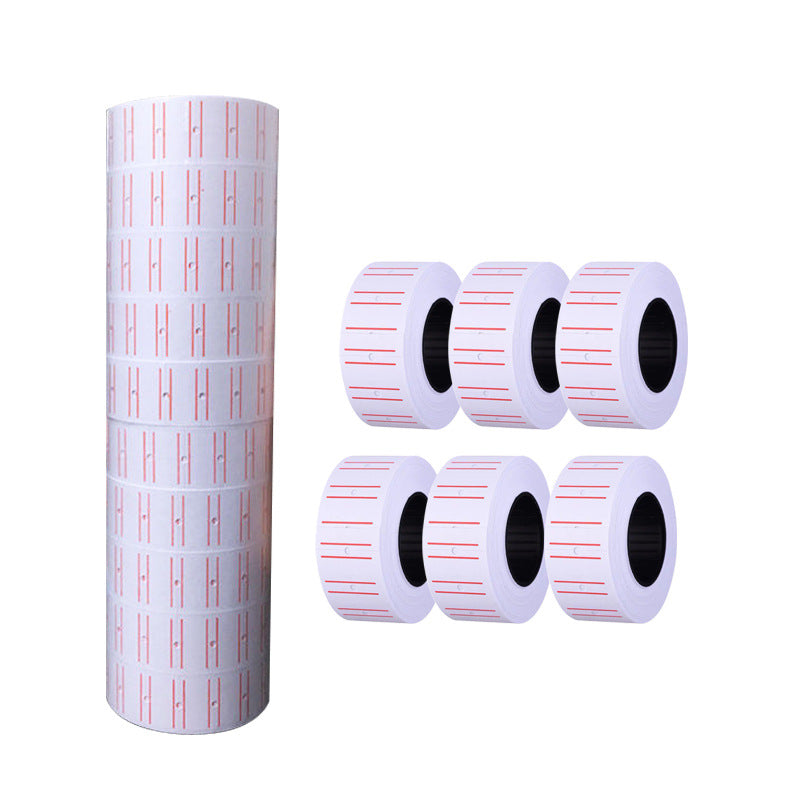 1/2/3/5Pc Adhesive Price Label Paper Tag Price Label Sticker Tag Gun Labeller Price Stickers For 5500 Machine