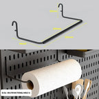 Desktop Standing Pegboard For Home And Office Use. Freely Combinable Accessories For Organizing Stationery.