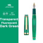 Jinhao 82 Fountain Pen Transparency Plastic Spin Pen Popular EF F M NIB Business Office School Supplies Writing Stationery