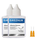 SiKEZHAN 50ml Phone Screen Adhesive Remover Liquid LCD Frame Back Cover Glue Cleaner Repair Kit Tool + Precision Injector Needle