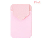 Silicone Phone Card Holder Wallet Case Phone Wallet Stick On Credit Card Holder Phone Pocket for Almost All Cell Phone