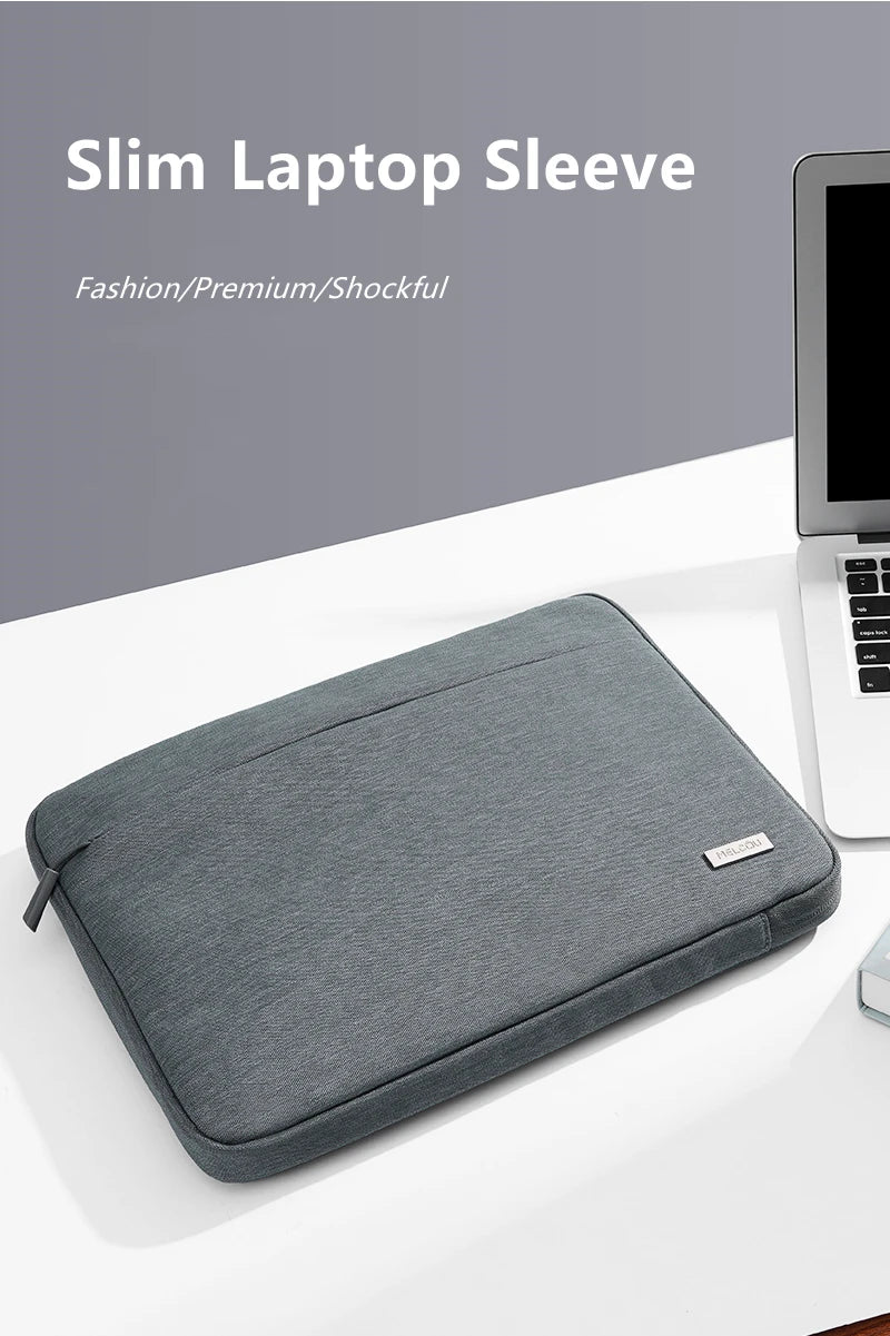 Multi-pockets Laptop Sleeve for MacBook Air 15.3 2024 Laptop Bag for MacBook Pro 14 M5 Shocproof Notebook Bag for Dell/Xiaomi 16