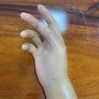 Latex Gloves Ultra Thin Transparent Glossy Shiny Waterproof Stretchy Smooth Intimate Use Couples Lifestyle Daily Hand Supplies