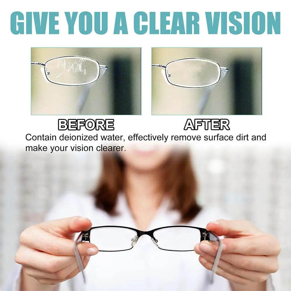 Glass Cleaner Lens Cleaner Sunglasses Eyeglass Lens Scratch Removal Spray High Concentration Cleaning Tools Glasses Repair Spray
