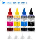 Universal Sublimation ink with Coating for Epson desktop printer heat transfer for T-shirt face mask cotton Mugs 100ml