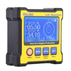 DXL360/DXL360S Dual Axis Digital Angle Protractor with 5 Side Magnetic Base High-precision Dual-axis Digital Display Level Gauge