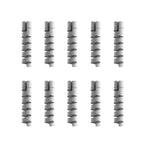 10pcs Cable Protector Silicone Charge Cable Spiral Winder Wire End Cord Savers Cover For Phone USB Charger Cable Accessories