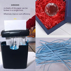 Small Shredder Grinder For Office Household A4 Size Paper Cutter Mini Gear Automatic Electric Bill Shredder Office Electronics