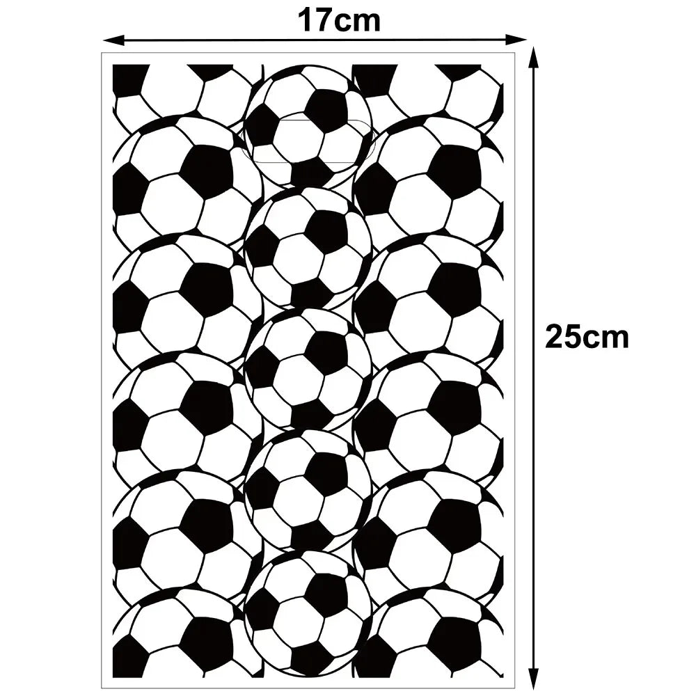 1pc Soccer Plastic Tablecloth Birthday Soccer Day for Soccer Birthday Decoration Disposable Party Soccer Table Cover Tableware