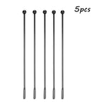 Stainless Steel Cocktail Drink Mixer Bar Stirring Mixing Sticks Muddler Ladle Stirrer Swizzle Sticks Coffee Stirring Sticks