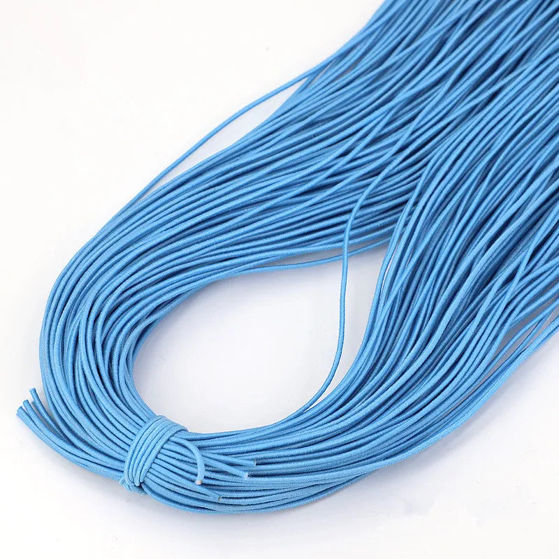 1.0/ 1.2/ 1.5/ 2.0/ 2.5mm Elastic Band Elastic Thread DIY Handmade Beaded Elastic Thread For Jewelry Making Bracelet&Necklace