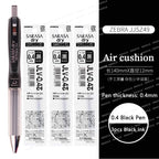 ZEBRA SARASA Dry airfitgrip Gel Pen 0.5/0.4mm Black Core Quick-Drying Smooth Writing Stylos boligrafo gel Stationery for school