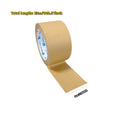 23m/Roll Brown Duct Tape Sealing Reinforced Gummed Self Adhesive Kraft Paper Flatback Carton Sealing Tape Heavy Duty Packing
