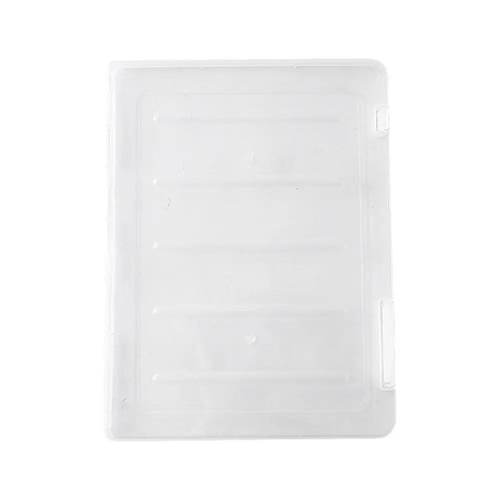 Plastic A4 Transparent Storage Box Portable Visible Document Paper Moisture-proof Clear Puzzle Storage Holder Office