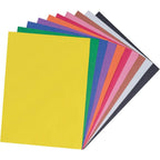 SunWorks Construction Paper Bulk Pack 100 Sheets 10 Vibrant Colors 9x12 Inches Art Craft Supplies for Kids School Projects DIY Classroom Activities