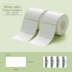 Niimbot B1 Portable Printer White Sticker 2/3/4/5Rolls Waterproof Paper Adhesive Label Printer Residential &Commercial For B21