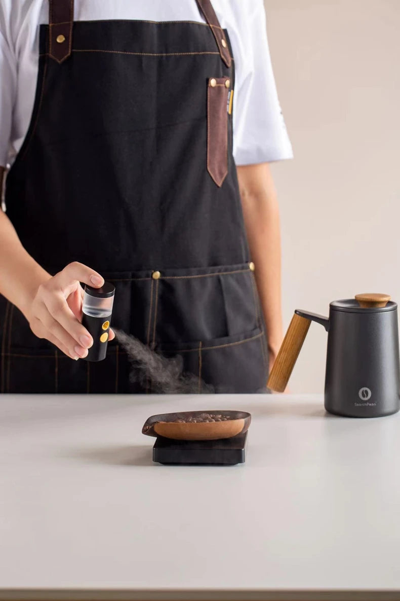 SearchPean Grinding Static Reducer Nano Sprayer Waking Coffee Beans Elimination Powder Residue Cleaner Rechargable USB ARIEL