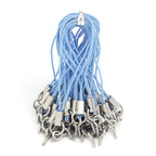 50pcs/lot Hand Wrist Lanyard String Short Grip Lanyard Mobile Phone Strap for USB Flash Drive Keychain ID Badge Holder DIY