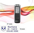 Free Custom Self Inking Engraving Pocket Stamp with Your Signature Design Text, Logo, Drawing